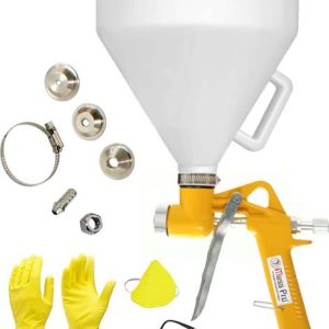 Mass Pro High Quality Set Texture Hopper Gun Paint Spra...