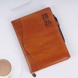Erminio Palamino Thermal Cover Corporate Diary - New Ye...