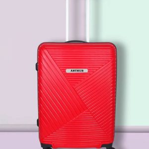 ANTHUB Small Cabin Suitcase (57 cm) 8 Wheels - 360 Rotating La...