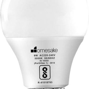 Homesake 9 W Eye Safety Compliance Capsule E27 LED Bulb