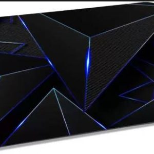 NAFCO Computer Mouse Mat with Anti-Slip Rubber Base & S...