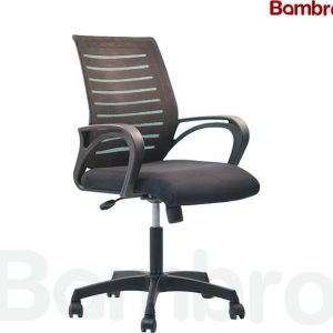 BAMBRO BreatheEasy Y- Series black Office Chair with fi...