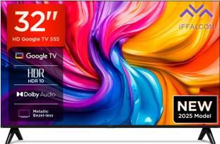 iFFALCON by TCL S55 80 cm (32 inch) HD Ready LED Smart Google TV 2025 Edition with HDR 10 | 16W Dolby ...