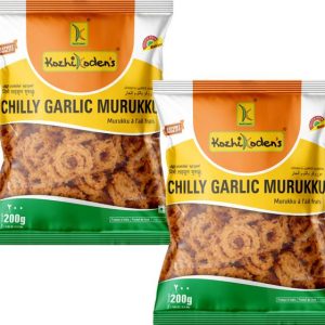 kozhikoden's Chili Garlic Murukku Chakli Crispy Spicy South Indian Snack