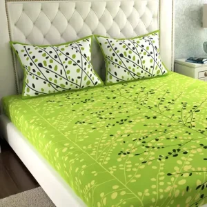 Leo Creation 144 TC Cotton Double Jaipuri Prints