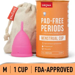 SIRONA Medium Reusable Menstrual Cup