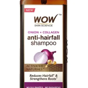WOW SKIN SCIENCE Onion & Collagen Anti-Hairfall Shampoo..