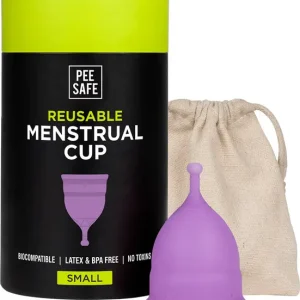 Pee Safe Small Reusable Menstrual Cup