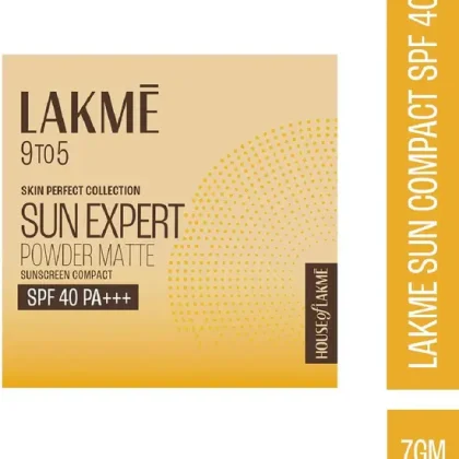 Lakmé Sun Expert Ultra Matte SPF 40 PA+++ Compact  (Beige, 7 g)