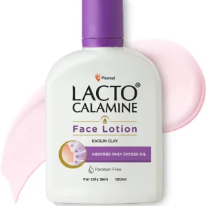 Lacto Calamine Daily Face care Lotion for Oil Balance - Oily Skin, Retain Moisture, Absorb excess Oil & Helps prevent Pimples, acne & dark spots  (120 ml)