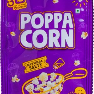 poppacorn A Grade Imported Gourmet Salty Popcorn 70gX15 Pouches Big Size High Expansion Natural Salty Popcorn