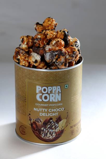 poppacorn Ready to Eat Healthy Gourmet Popcorn Nutty Choco Delight Popcorn