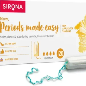 SIRONA FDA Approved Non Applicator Tampons for Heavy