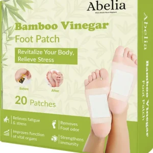 Abelia Premium Detox Foot Pad, Toxin Remover Foot Patch ,100%Organic(Pack of 20Patches)