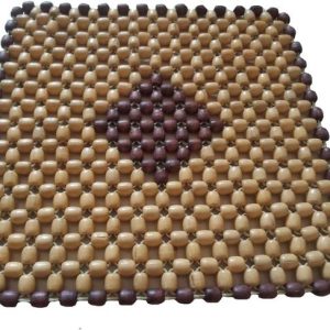 Q1 Beads Wooden Car Seat Cover For Hyundai, Mahindra, M...
