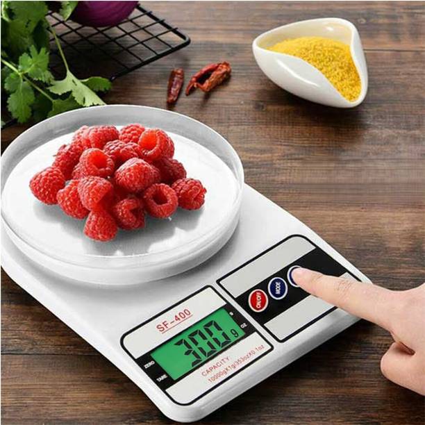 NIVAYO 10Kg Digital Counter Kitchen Scale for Kitchen G...