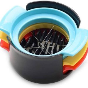 HEXONIQ Eggs Cutting 3 in 1 Egg Slicer Stainless Steel ...
