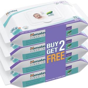 HIMALAYA Gentle Baby Wipes | Buy 2 Get 2 Free |100% Bio...