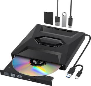 Sancy DVD Drive 3.0 Type-C CD Burner Portable CD DVD +/-RW Optical Drive EPL-1318UG External DVD Write...