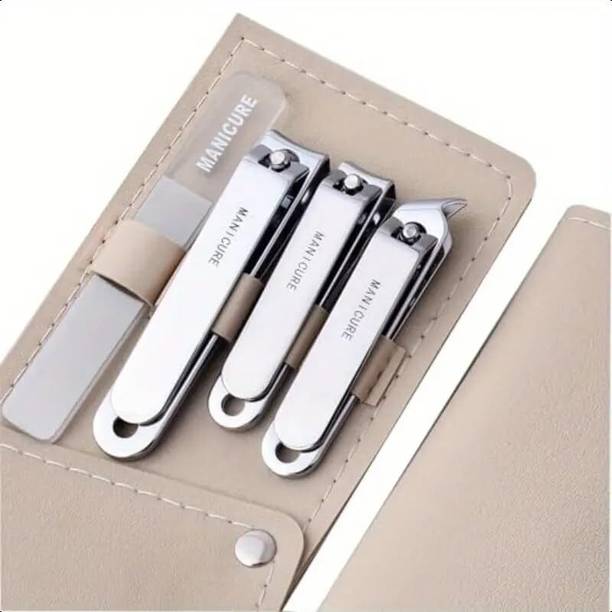 Uniquecartel 4 in 1 Nail Cutter Set, Stainless Steel Na...
