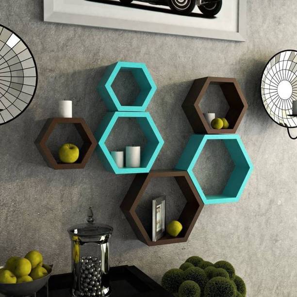 DECORASIA Wooden Wall Shelf