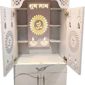 LAXDOM FURNITURE Wooden Temple For Home Pooja Mandir: T...