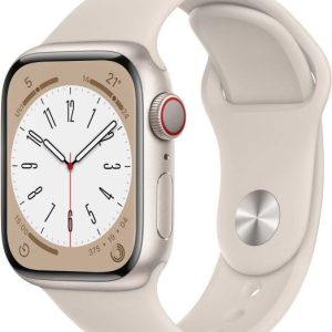 Apple Watch Series 8, 41mm GPS + Cellular ECG app, Temp...