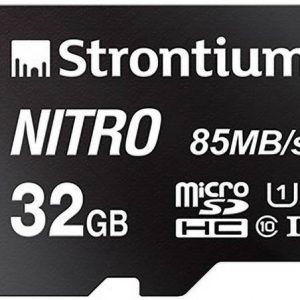 Strontiam SRN32GTFU1QR NITRO 32 GB MicroSD Card Class 1...