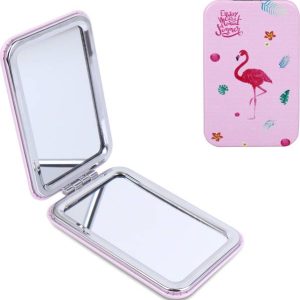 NFI essentials Small Folding Mirror for Women's Rectang...