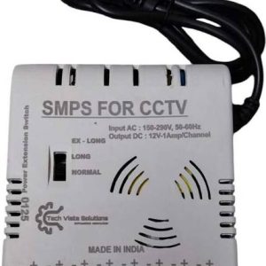 Techvista PS CCTV POWER SUPPLY 12VOLT TVS_69_PS 12 Watt...