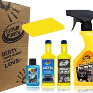 CITRUS POWER Multi-Purpose 250ml, Wash & Wax 60ml, Chro...