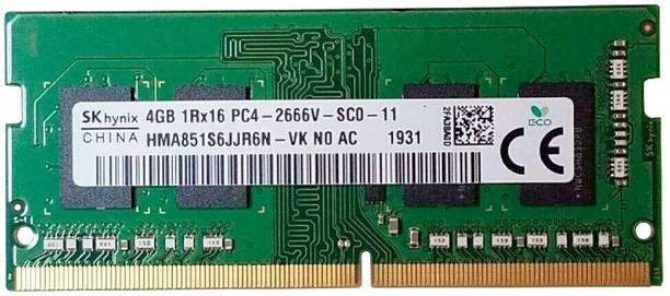 Hi-tech Hynix Laptop RAM DDR4 4 GB (Single Channel) Lap...
