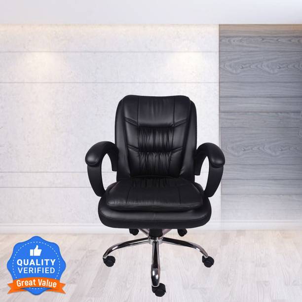 Flipkart Perfect Homes Revolving | Mid Back | Ergonomic...