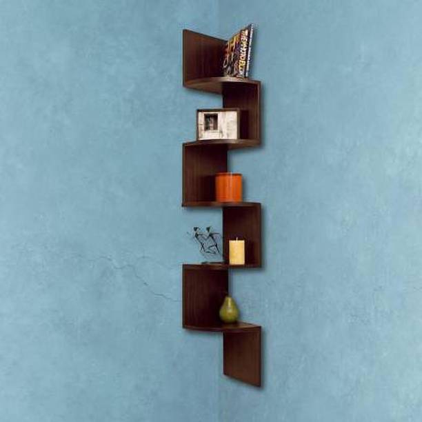 national engineering Zigzag Shelf | Corner Wall Shelf |...