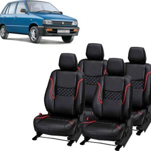 JMDi PU Leather Car Seat Cover For Maruti 800