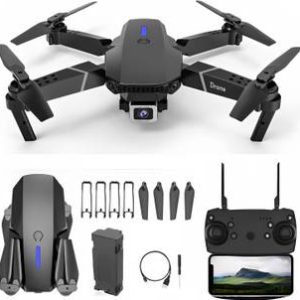 Swa Mi Drone-with-4K-Camera-WiFi-FPV-1080P-HD-Dual-Foldable-RC-Drone Drone