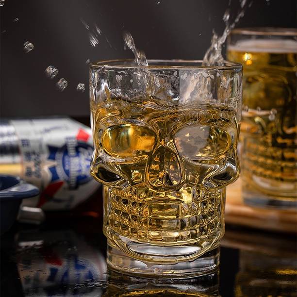 Avresta SKULL BEER MUG Glass Beer Mug