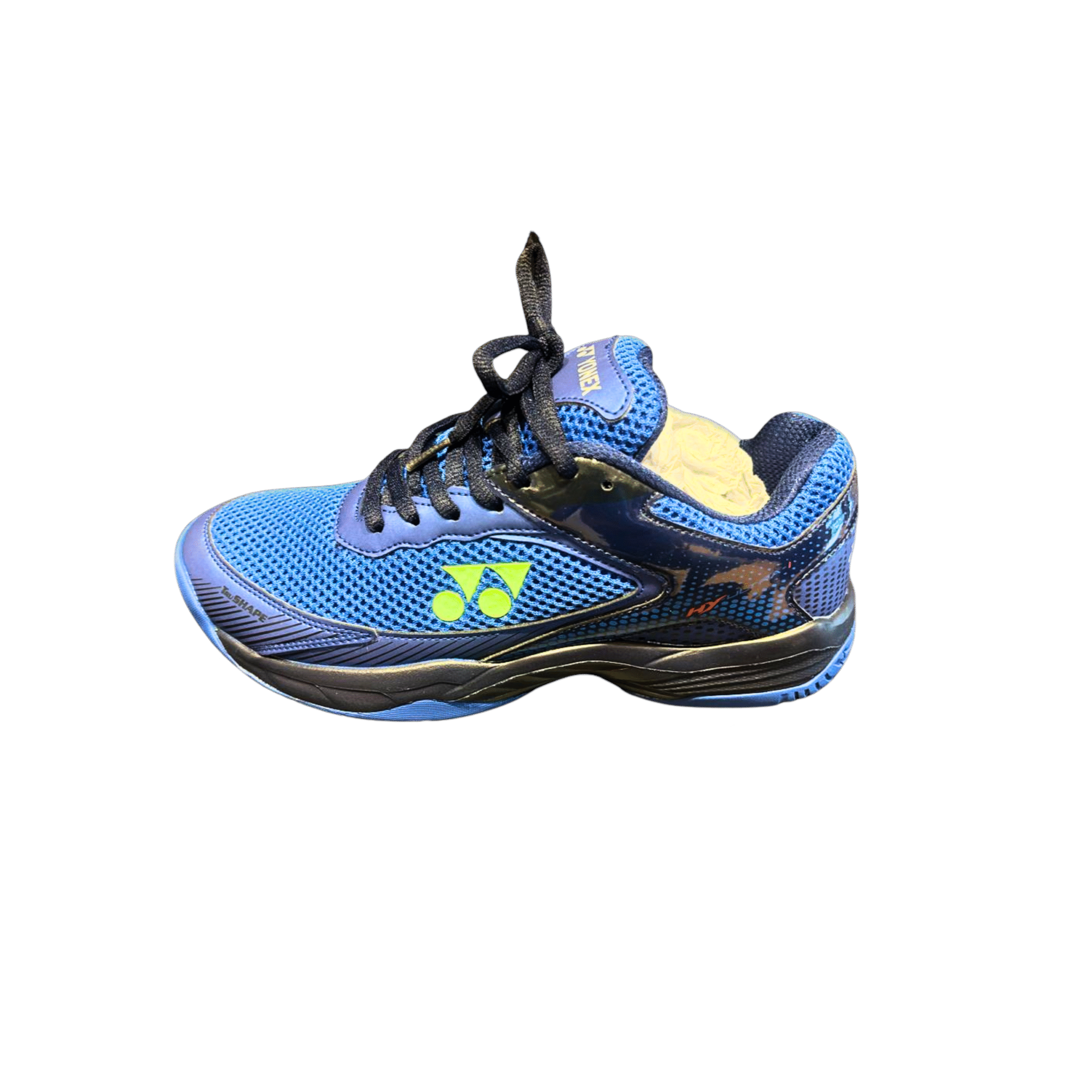 BADMINTON SHOES HY ULTRA I HYPER BLUE LIME 10 (BLUE)