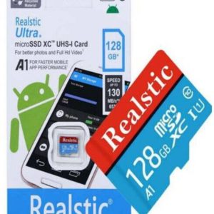 Realstic 128GB-Rl-mmc-A6 Ultra 128 GB MicroSDXC Class 1...