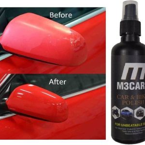M3CARE Liquid Car Polish for Chrome Accent, Dashboard, ...