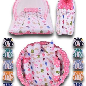 Funtus New Born Baby Care Essential Bedding Set Combo s...