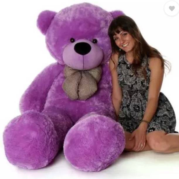 AVIDIP Teddy Bear Purple Color 3 Feet - 90 cm