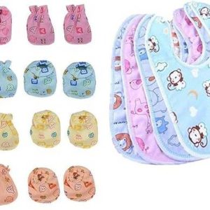 Royal krafts Baby Care Combo Pack of Mittens (4 Pairs),...