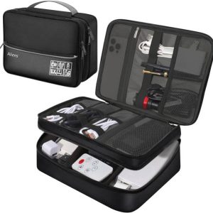 Aliens Double Layer Gadget Travel Tech Organizer Case B...