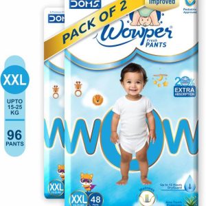 Wowper Fresh Baby Diapers Pants by Doms|Wetness Indicat...