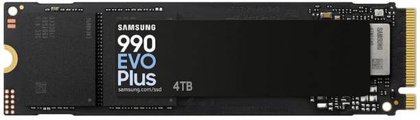 Samsung 990 EVO Plus 4 TB Desktop Black PCIe NVMe Inter...