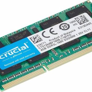 Crucial LAPTOP RAM DDR3 4 GB (Single Channel) Laptop LA...