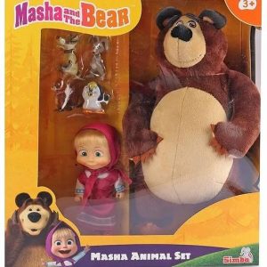 SIMBA Masha And The Bear Masha`S Animal Set - 12 mm