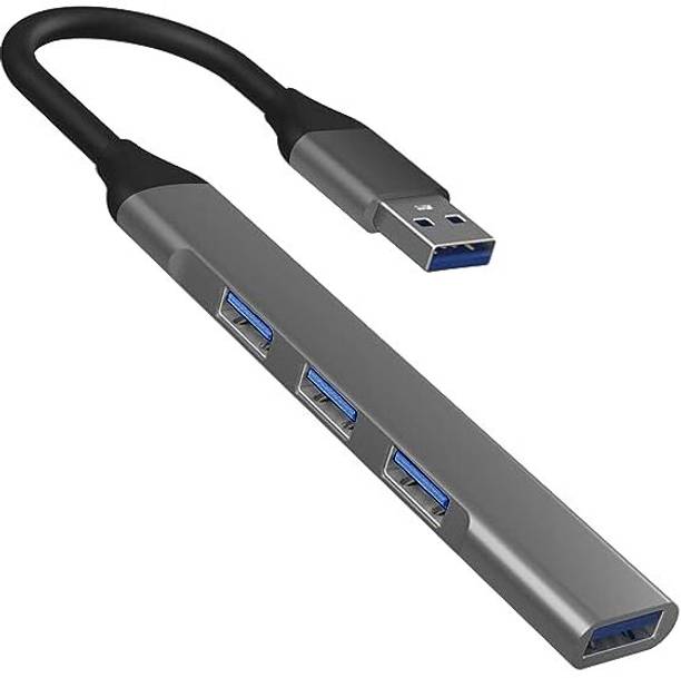 RuhZa USB Hub, USB to 4 Port USB 3.0 to USB 2.0 Hub OTG...