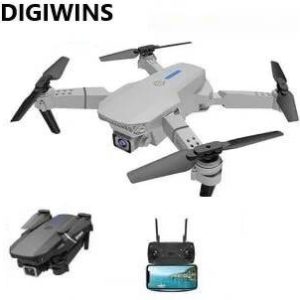 Swa Mi E88 Drone 4K 1080P Dual Camera WIFI FPV Aerial Photography Helicopter Foldable1 Drone